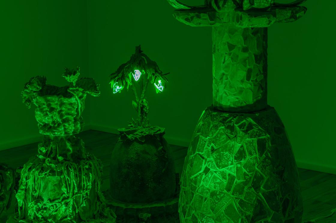 This is the image for Nicole Levaque's exhibition, 'You and I are Earth'. 