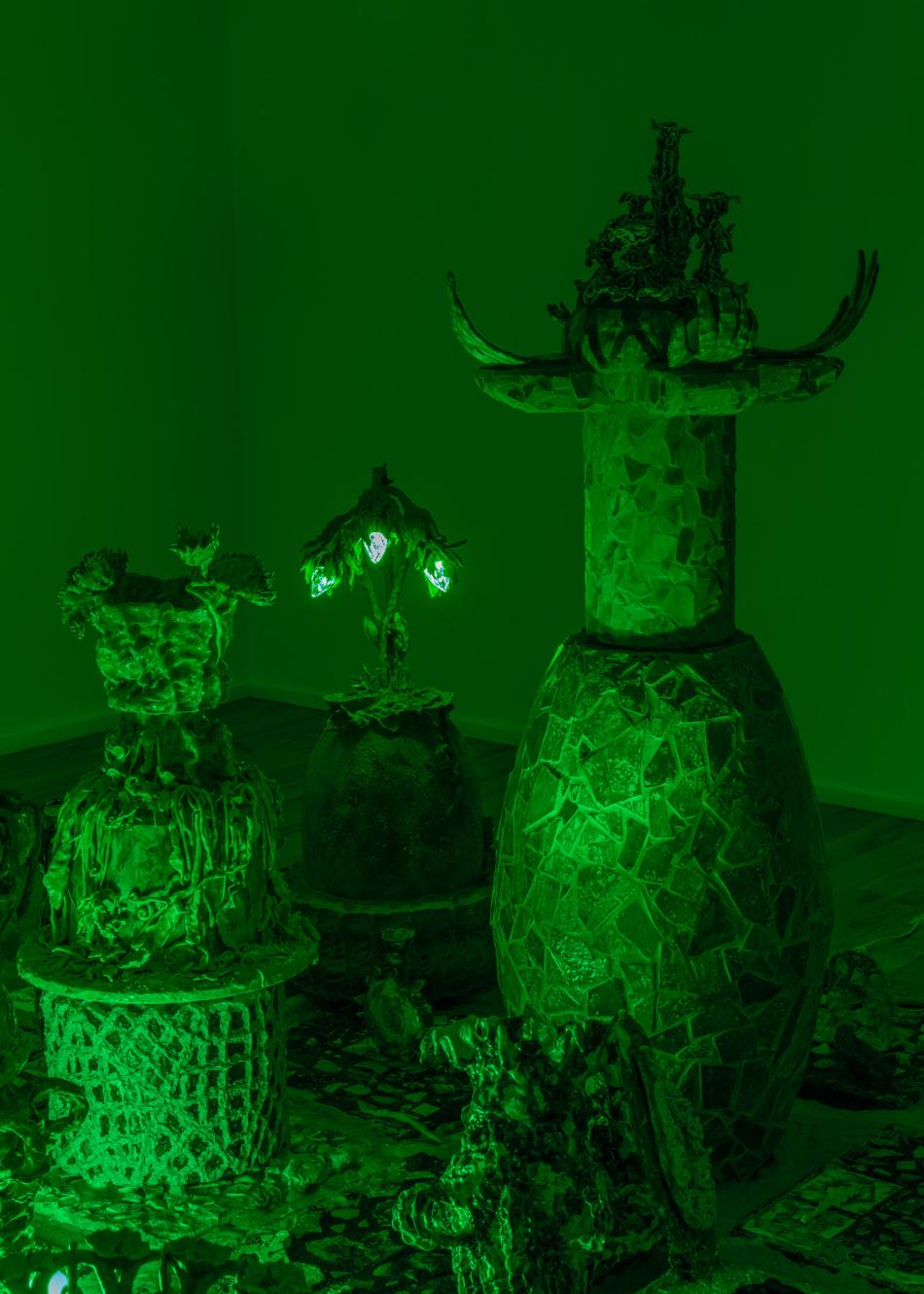 This is the image for Nicole Levaque's exhibition, 'You and I are Earth'. 